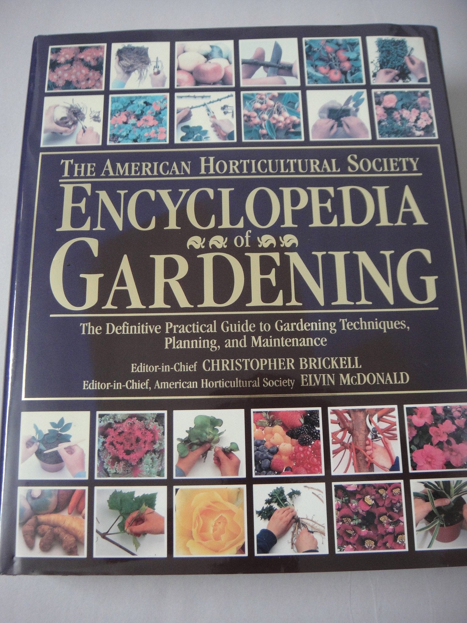 American Horticultural Society Encyclopedia of Gardening-Like New