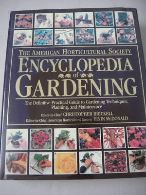 American Horticultural Society Encyclopedia of Gardening,Used
