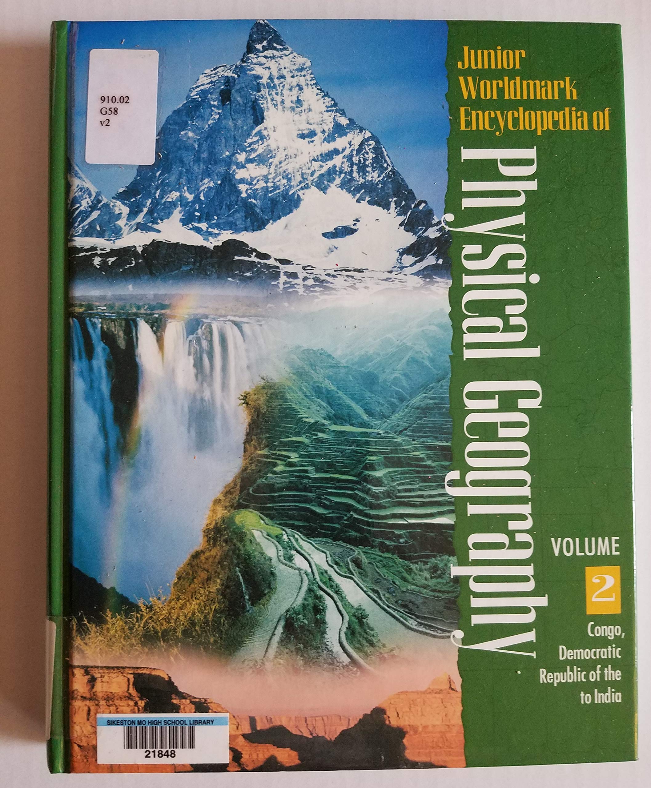Junior Worldmark Encyclopedia of Physical Geography: 002,Used