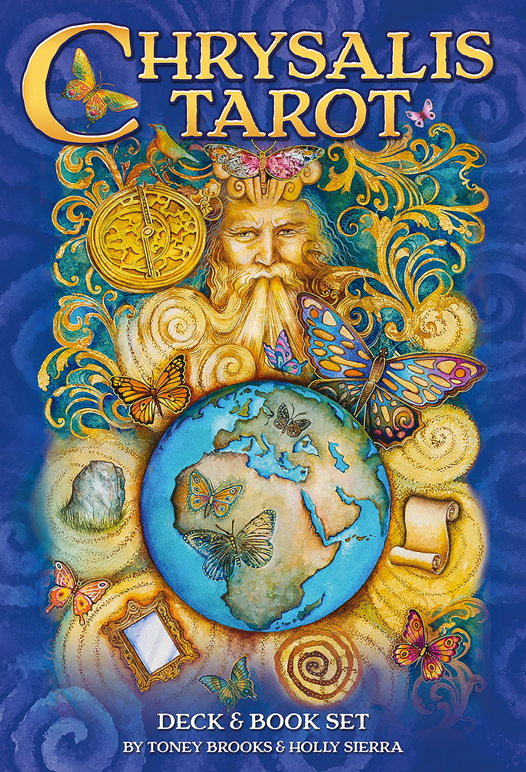 Chrysalis Tarot Deck & Book Set,New