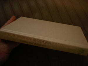 Problems of Modern Faith: Essays and Addresses (English and German Edition),Used
