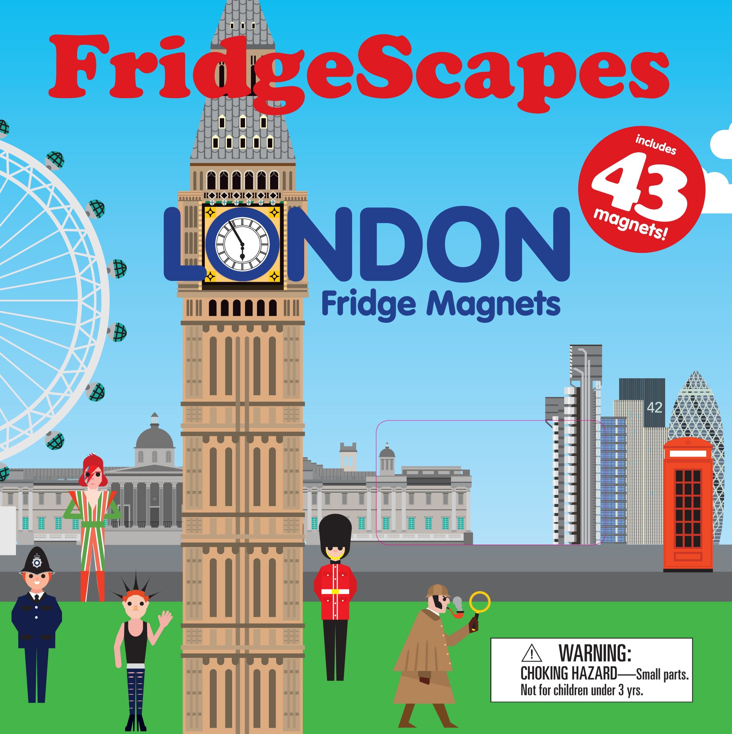 Fridgescapes: London Fridge Magnets (Magma For Laurence King)