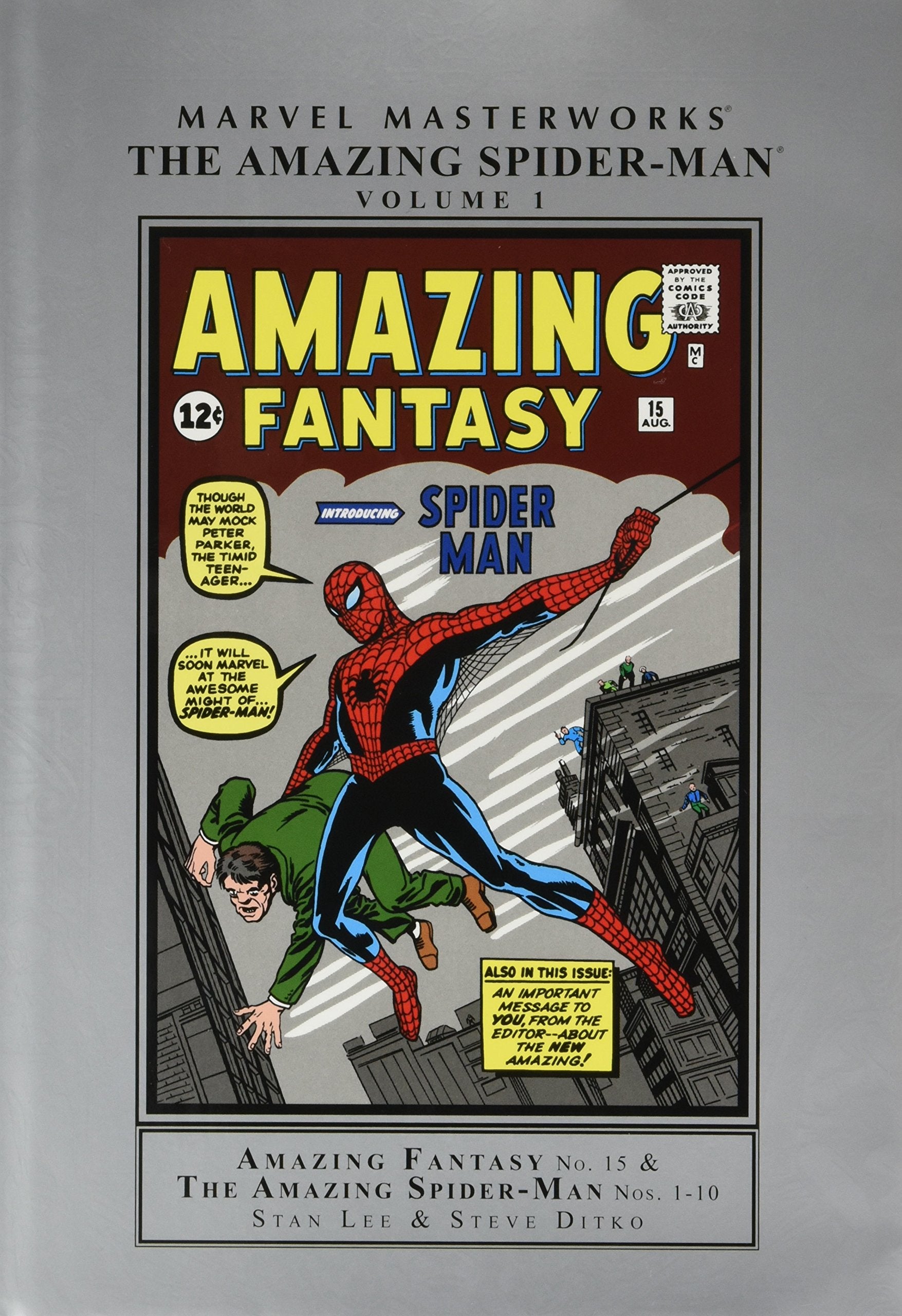 Marvel Masterworks: Amazing Fantasy #15 + Amazing Spiderman #110