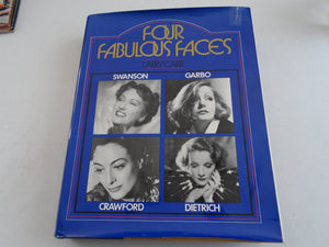 Galahad Books Four Fabulous Faces Book: Swanson, Garbo, Crawford, Dietrich