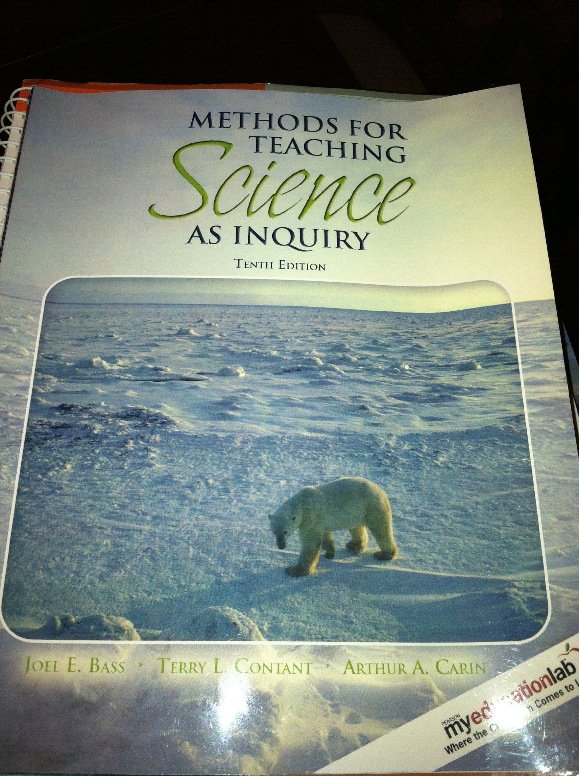 Methods For Teaching Science As Inquiry (10Th Edition),New