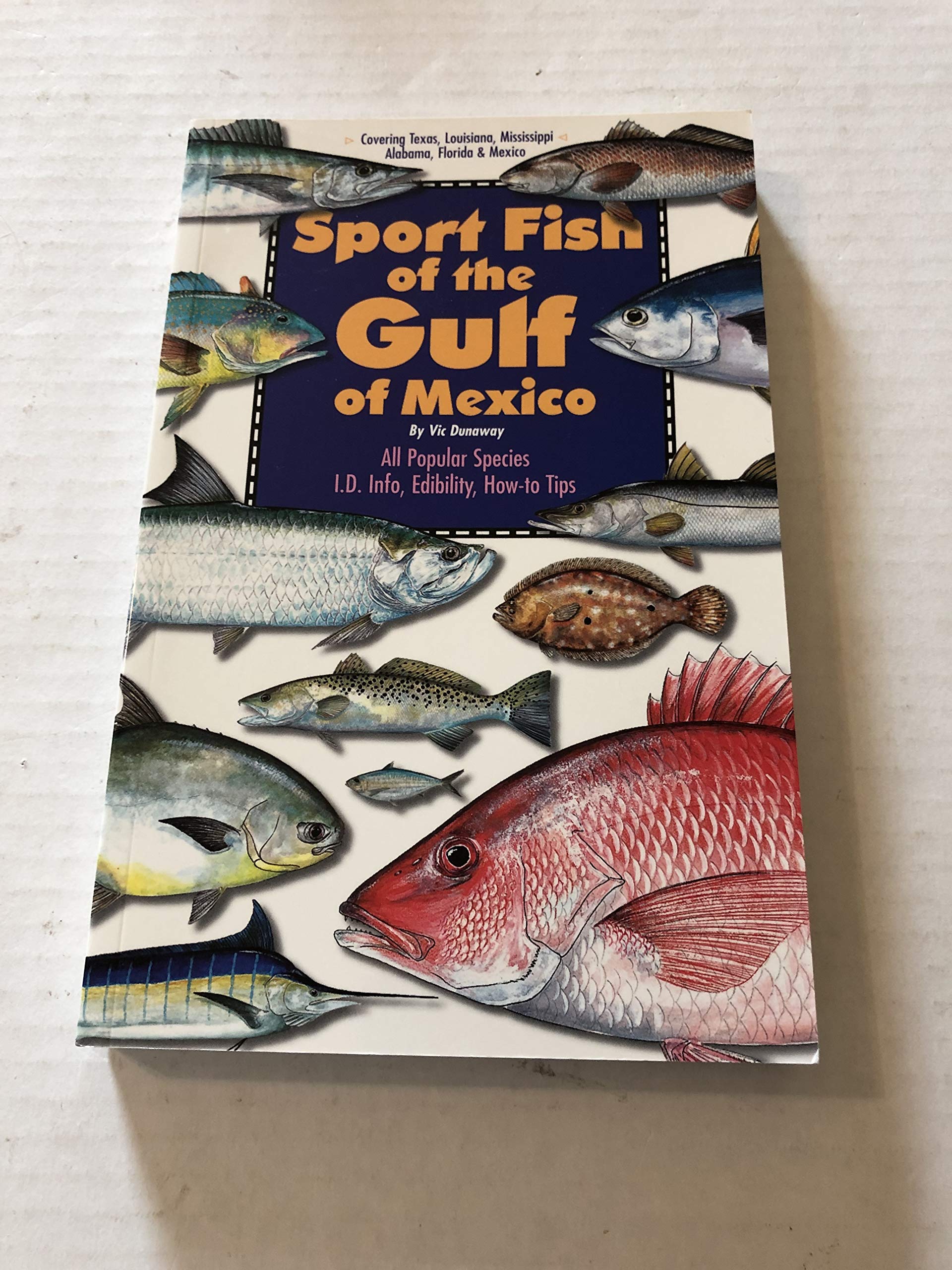 Florida Sportsman Sport Fish of the Gulf of Mexico Book,Used