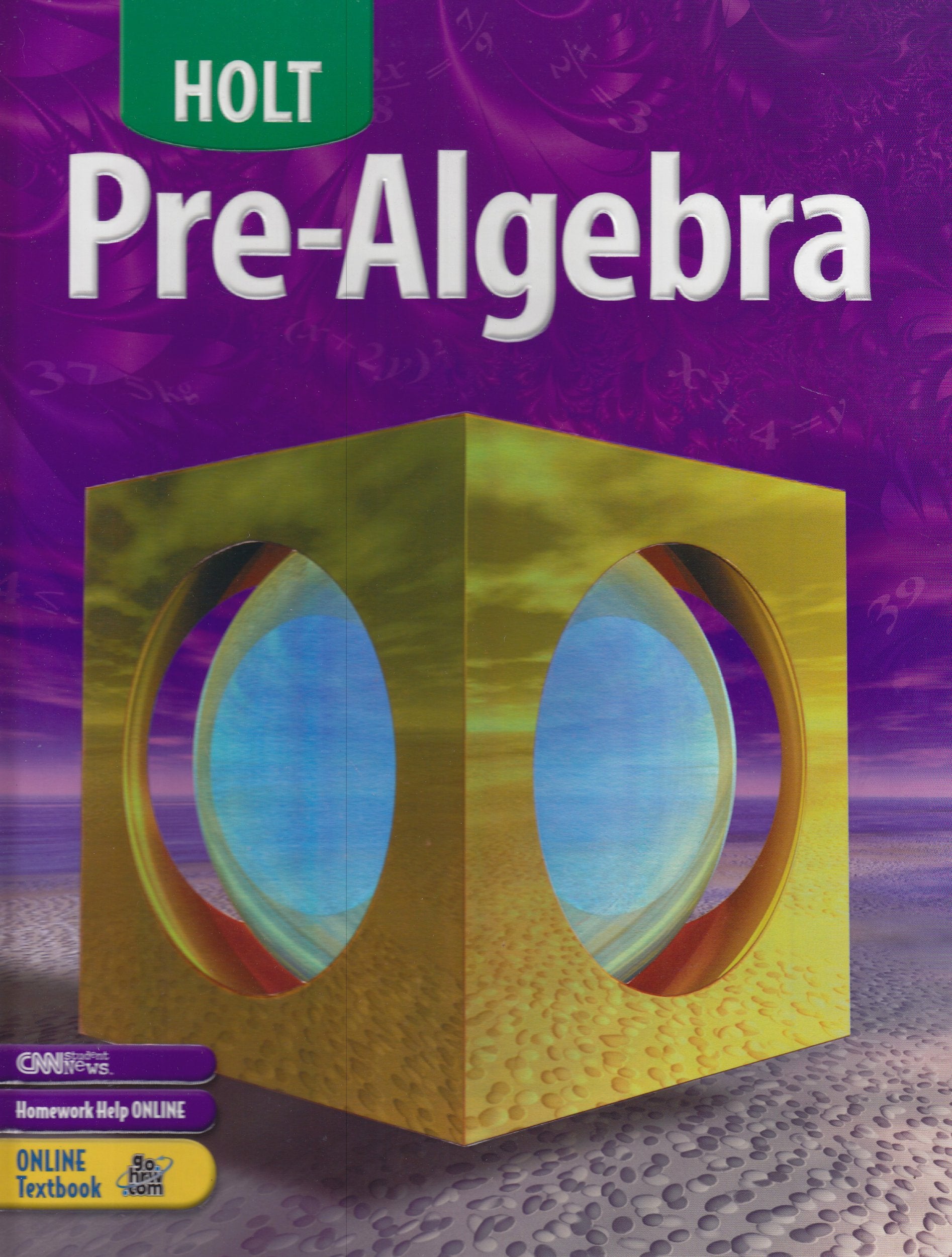 Holt PreAlgebra: Student Edition 2004,Used