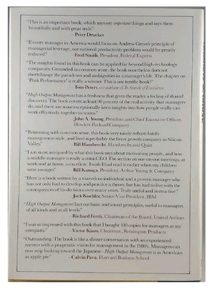 High Output Management,Used