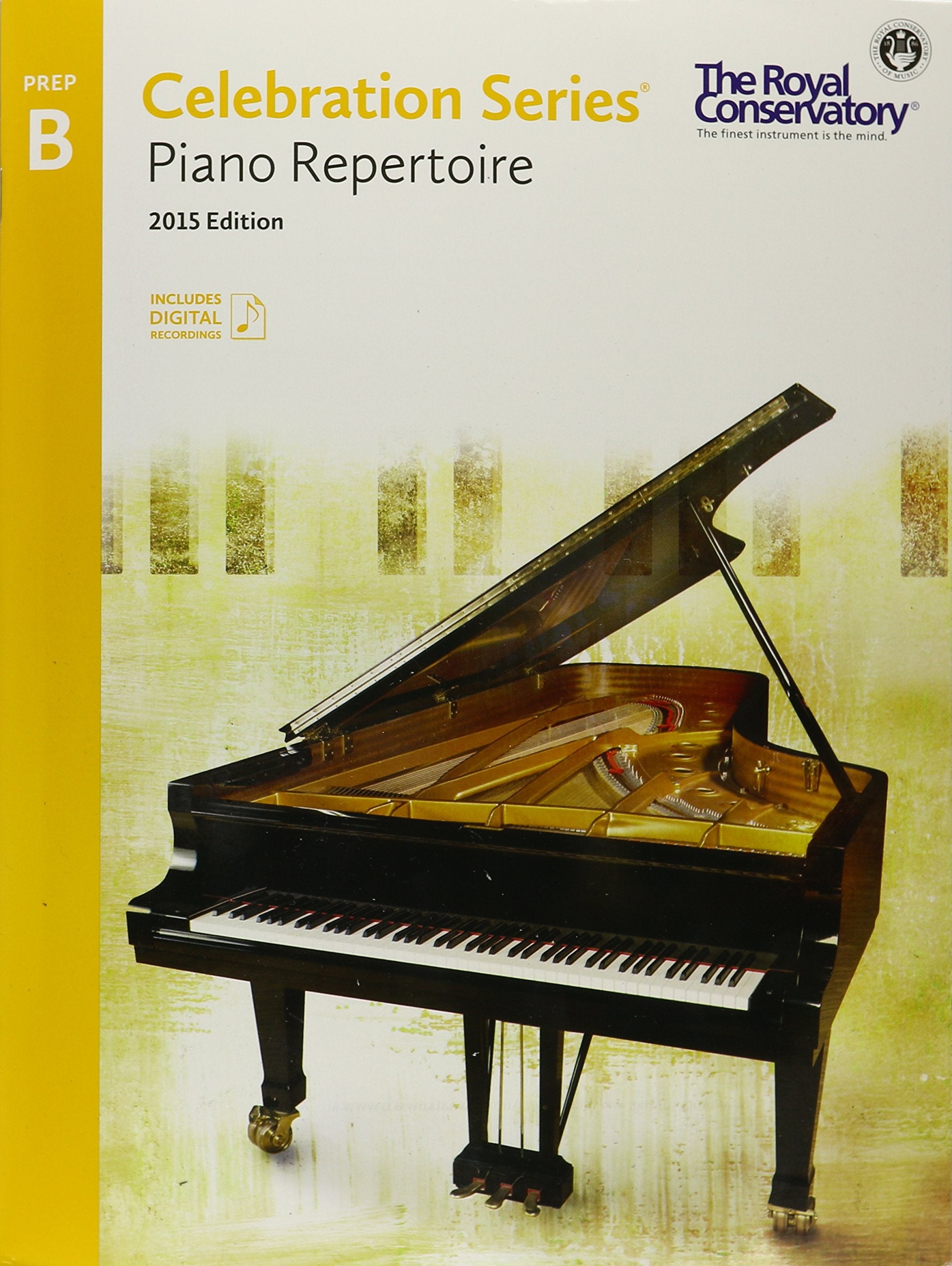 C5R0B  Royal Conservatory Celebration Series  Piano Repertoire Level Prep B Book 2015 Edition,Used