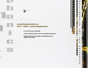 Multiphonics for the Saxophone: A Practical Guide,Used