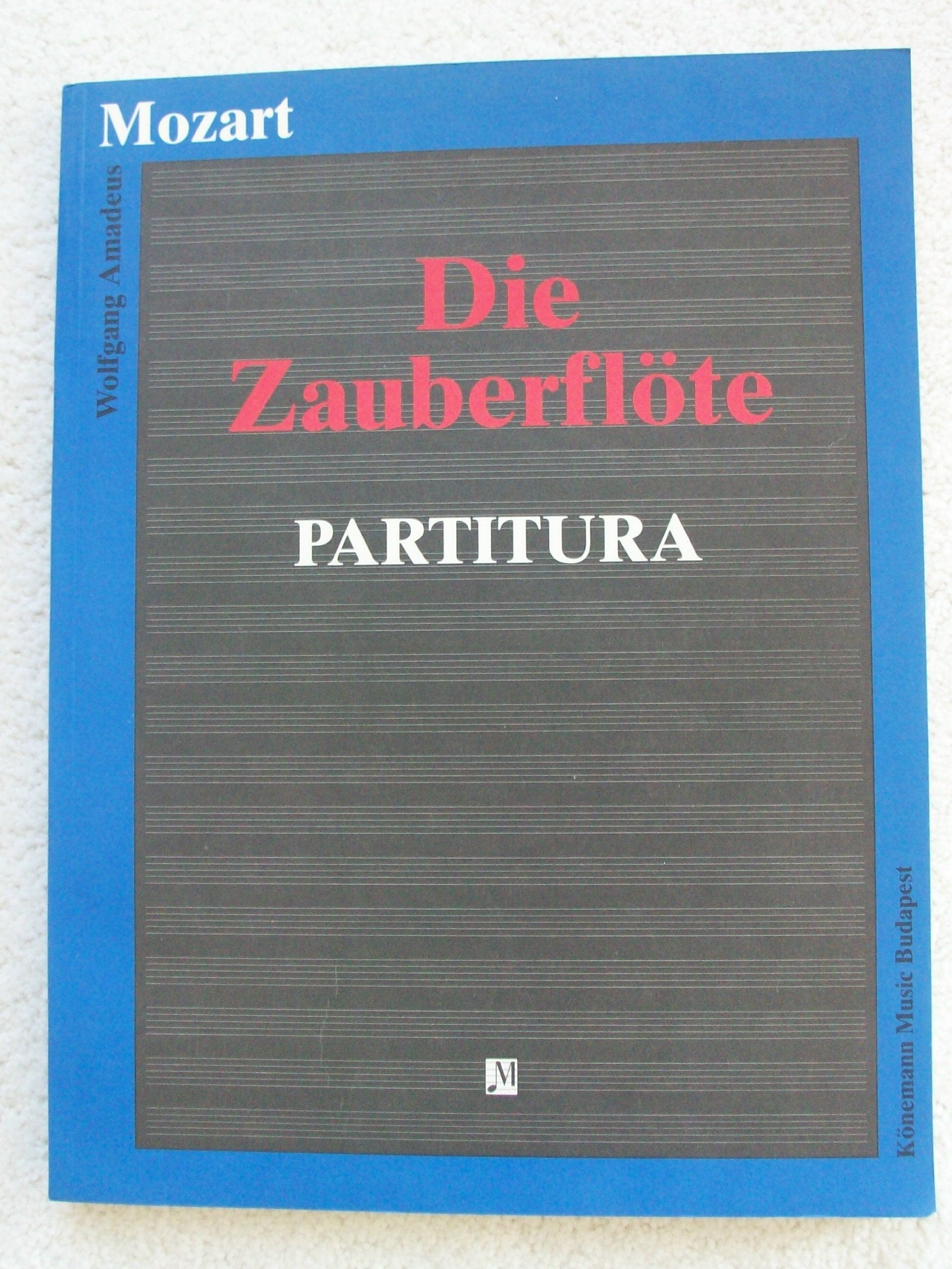 Die Zauberflote: Partitura (German Edition),Used