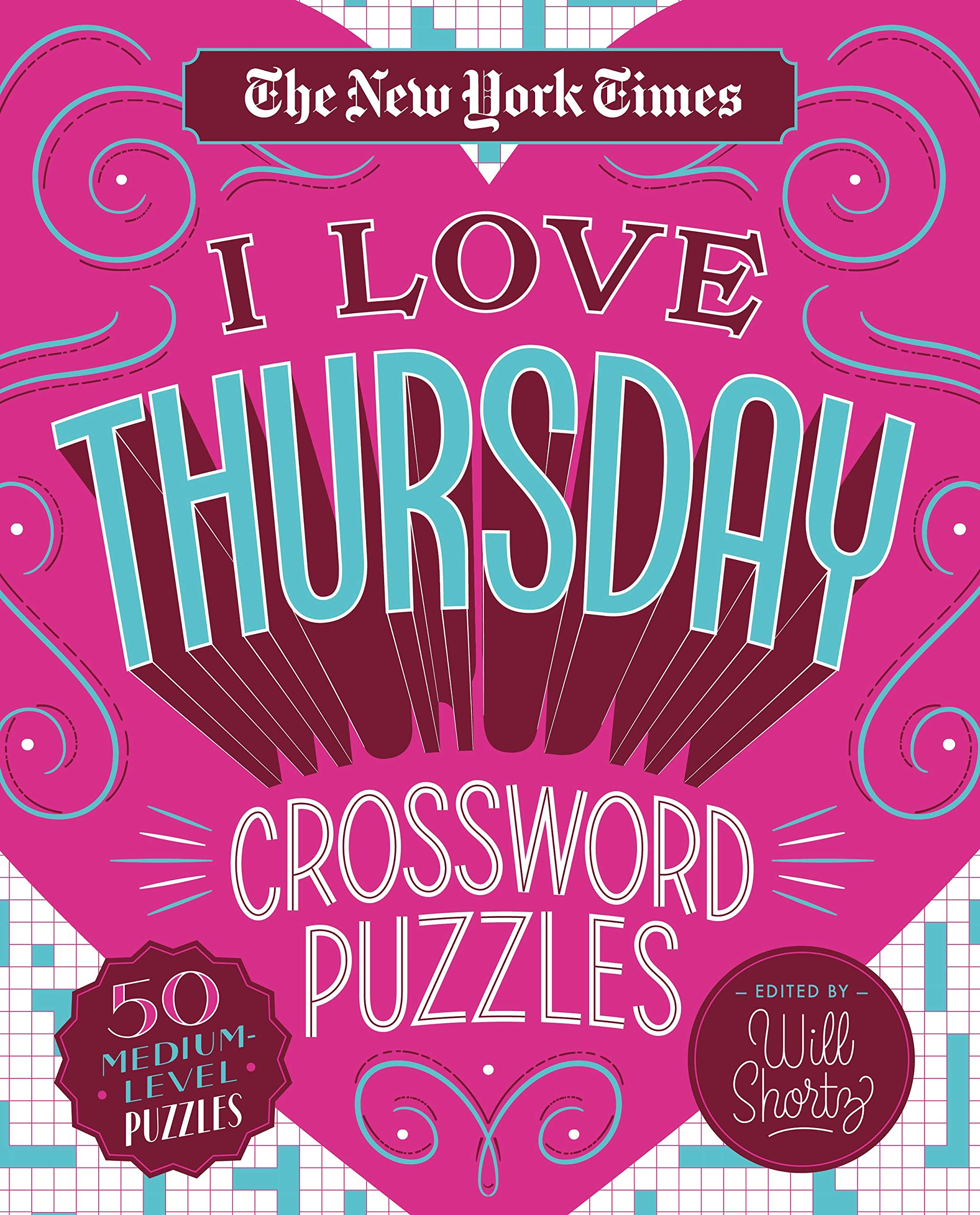 The New York Times I Love Thursday Crossword Puzzles: 50 MediumLevel Puzzles,Used