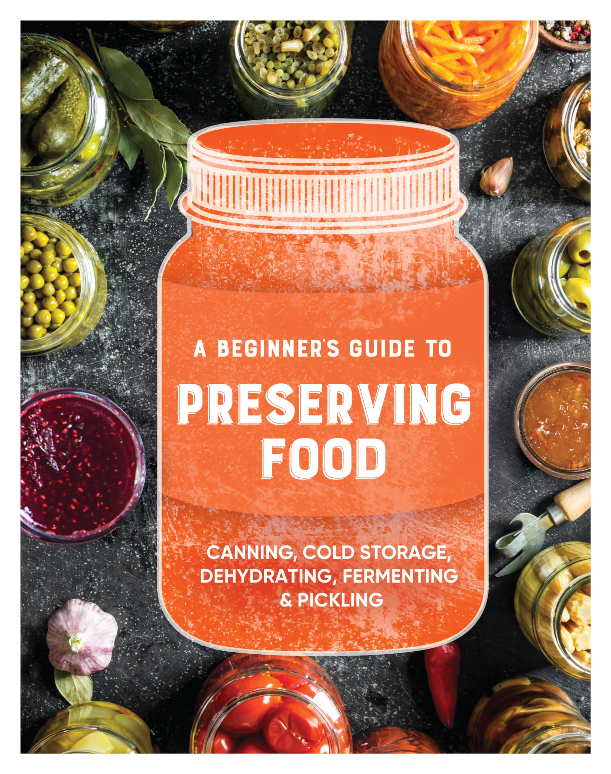 A Beginner's Guide to Preserving Food: Canning Cold Storage, Dehydrating, Fermenting, & Pickling,Used