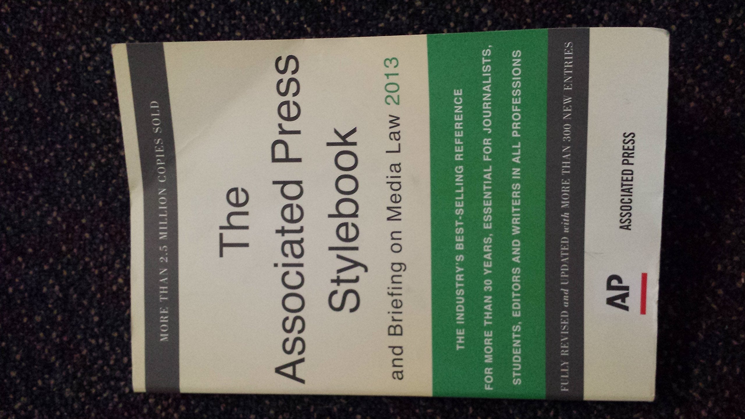 The Associated Press Stylebook 2013,Used