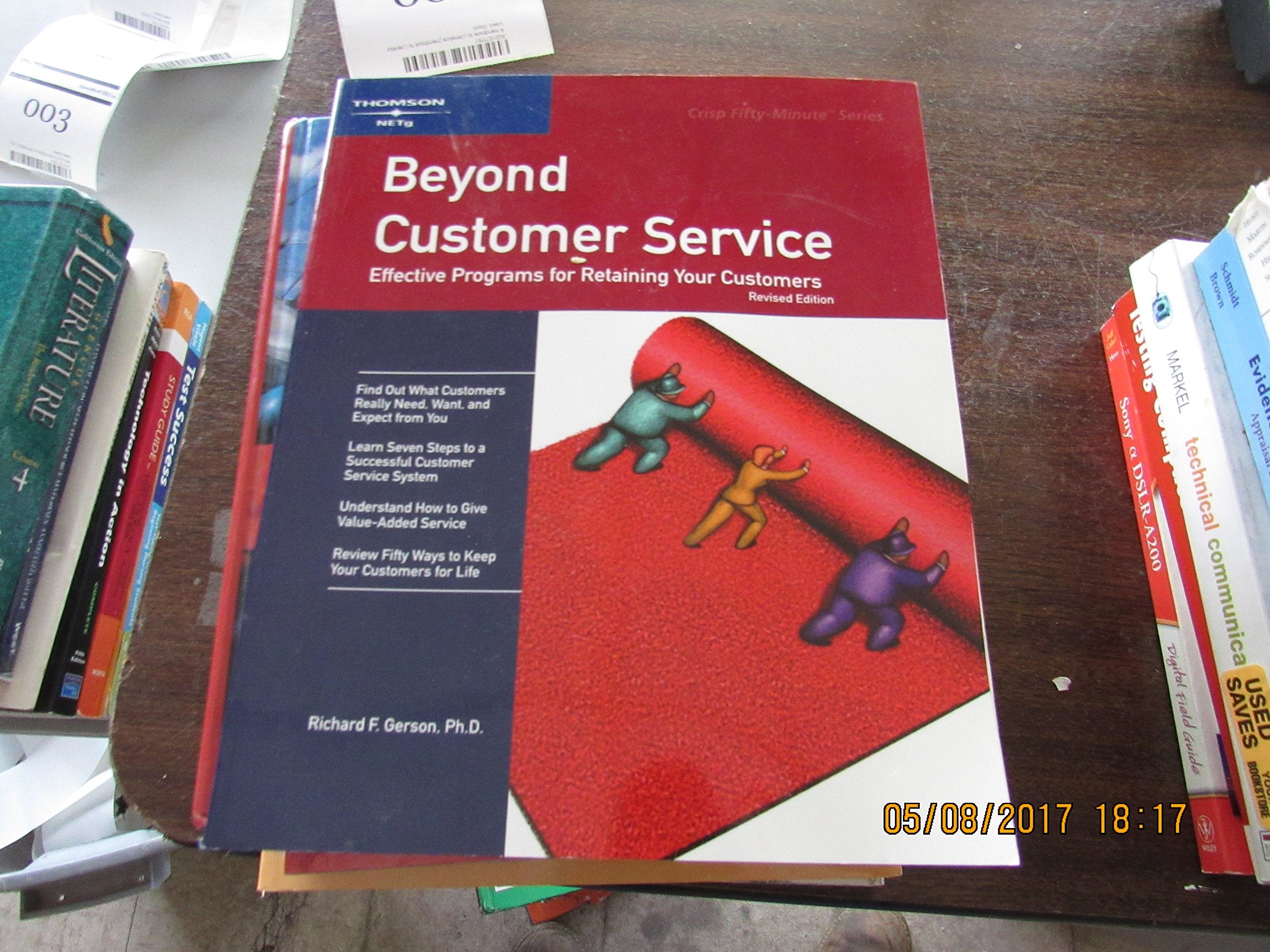 Beyond Customer Service (FiftyMinute Series Book),New