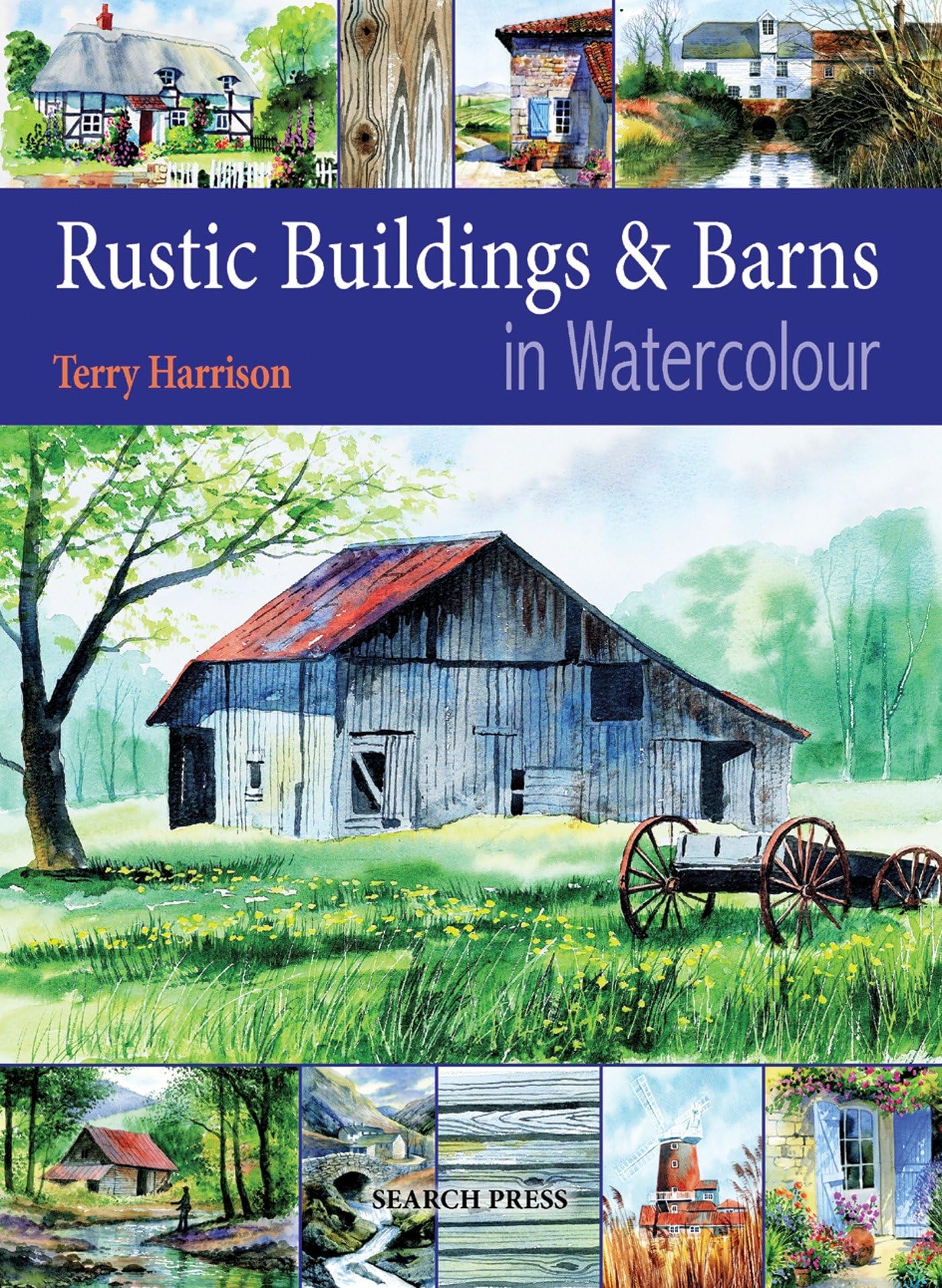 Painting Rustic Buildings & Barns in Watercolour,Used