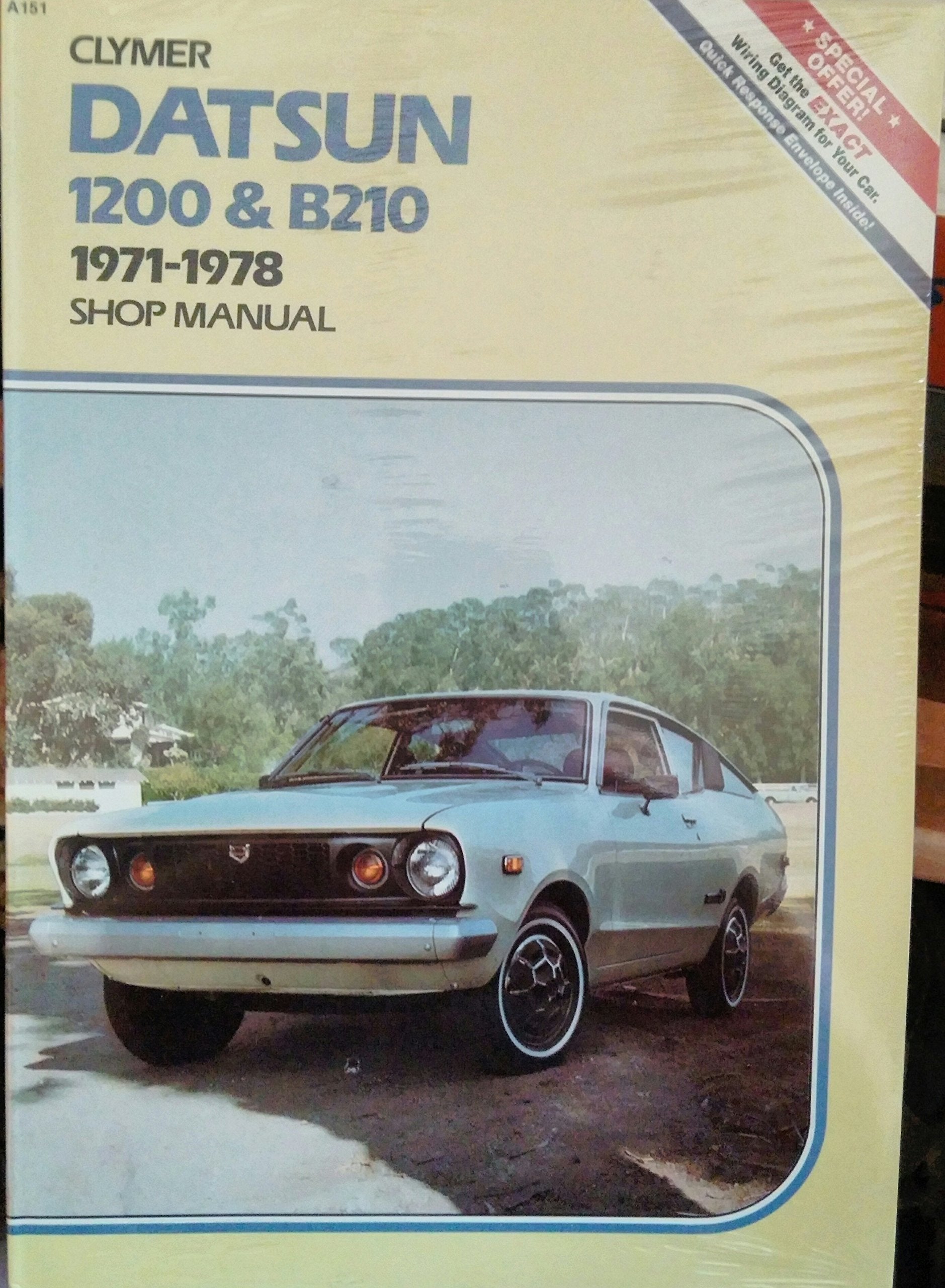 Datsun 1200 & B210, 19711978 Shop Manual,New