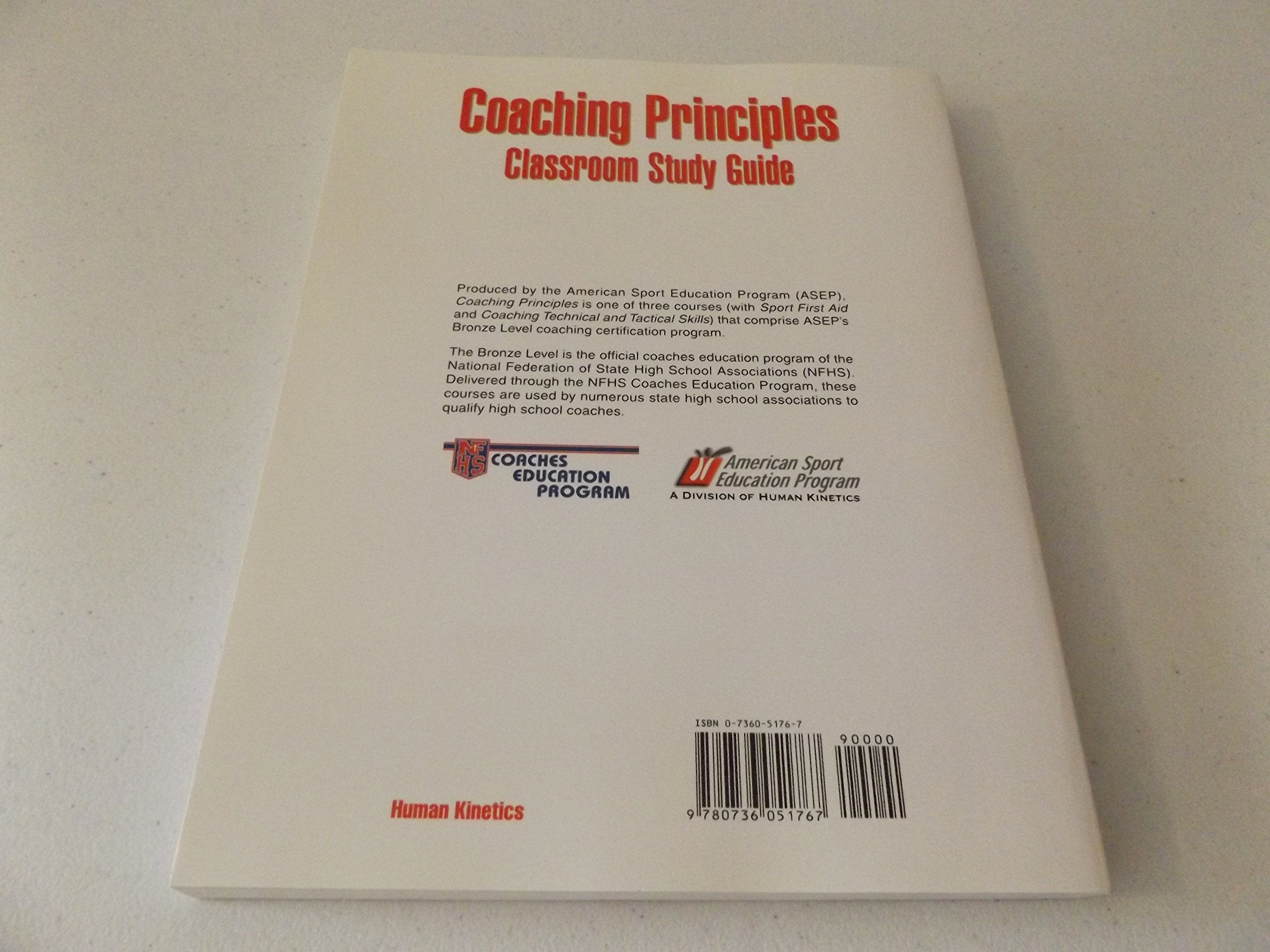 Coaching Principles Classroom Study Guide