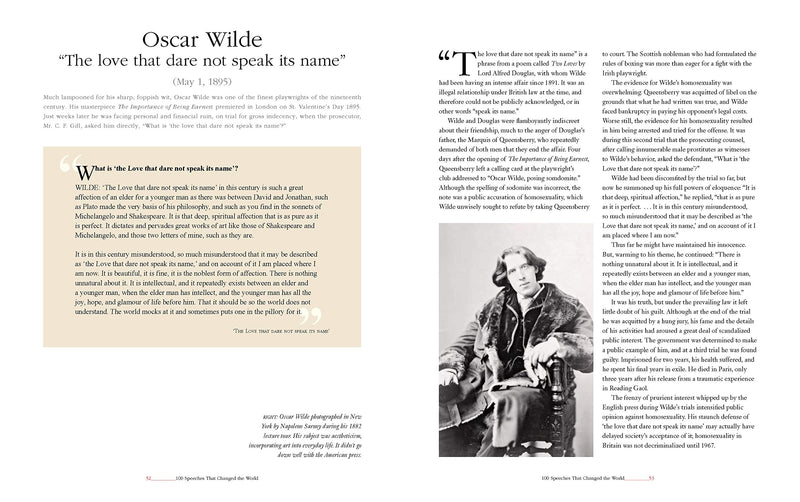 100 Speeches That Changed The World,New