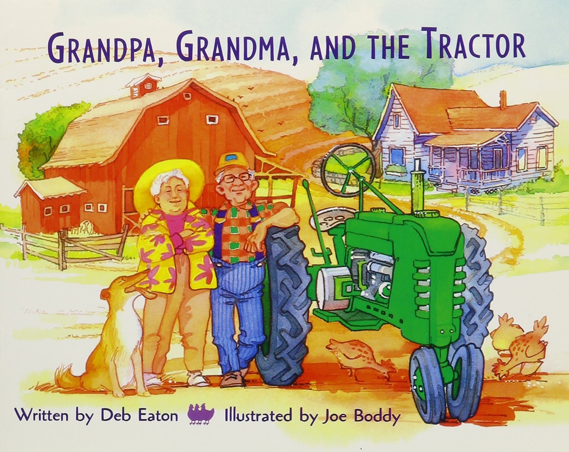 Grandpa, Grandma, And The Tractor, Single Copy, Stage 3, Book 19, Ready Readers,Used