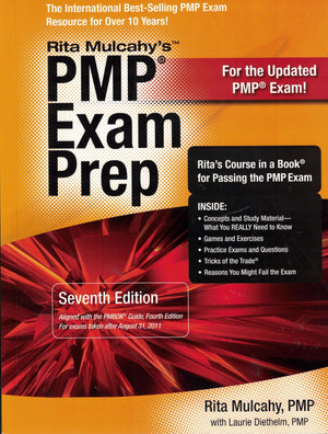 Rita Mulcahy's PMP Exam Prep: Comprehensive Course in a Book for Passing the PMP Exam by RMC Publications