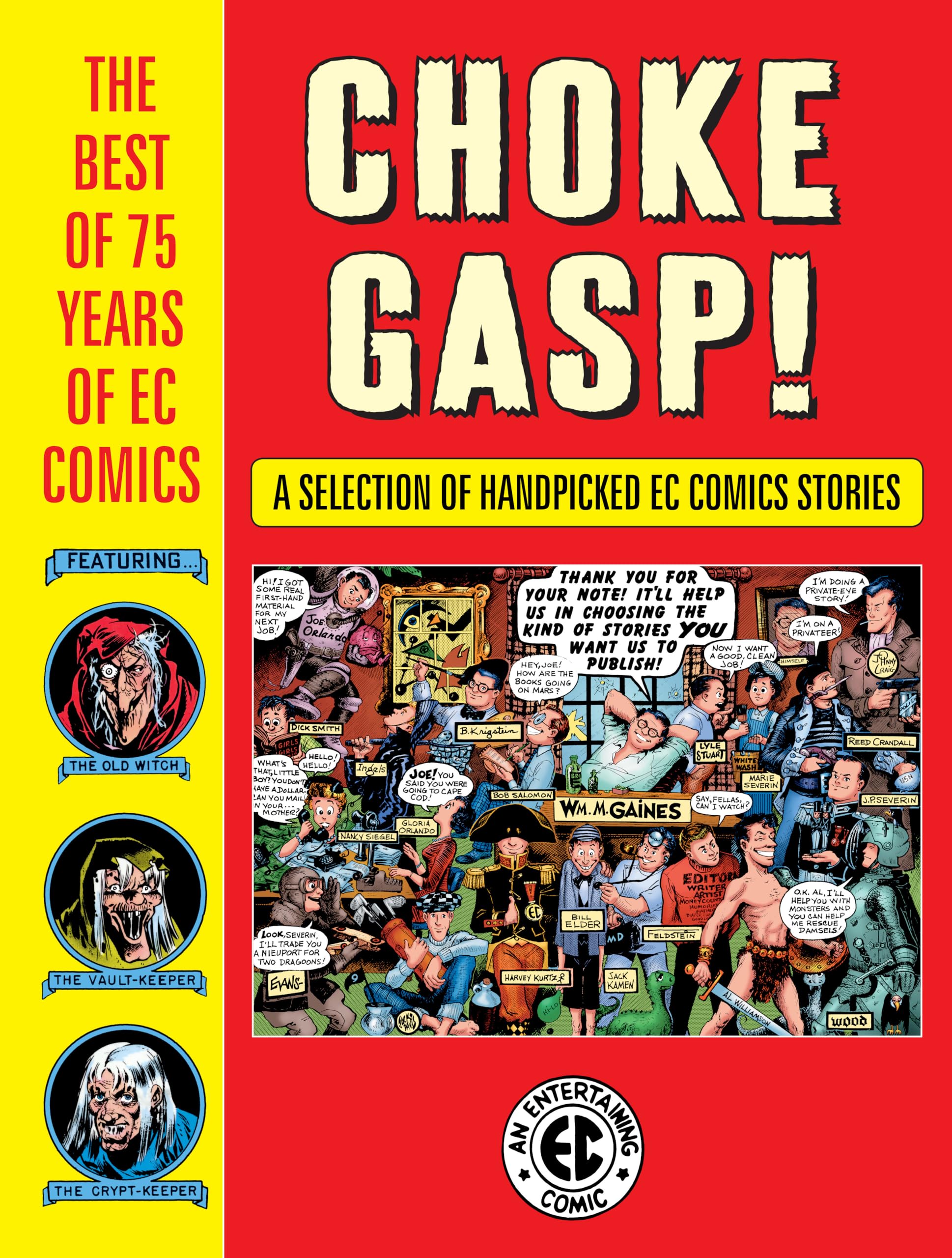 Choke Gasp! The Best of 75 Years of EC Comics,Used