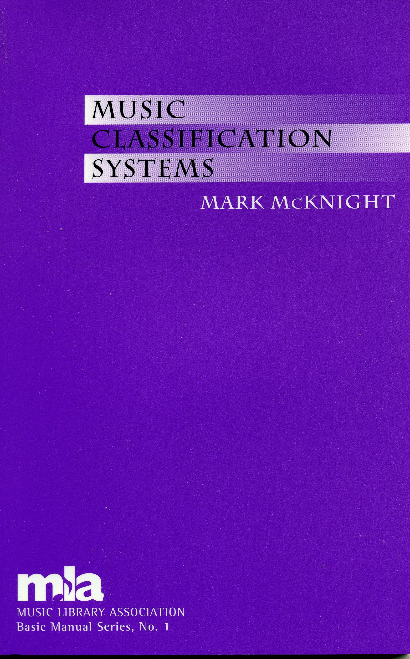 Music Classification Systems (Volume 1) (Music Library Association Basic Manual Series, 1),Used