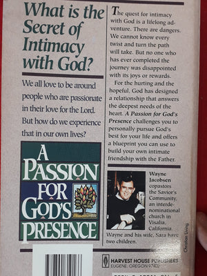 A Passion for God's Presence,New