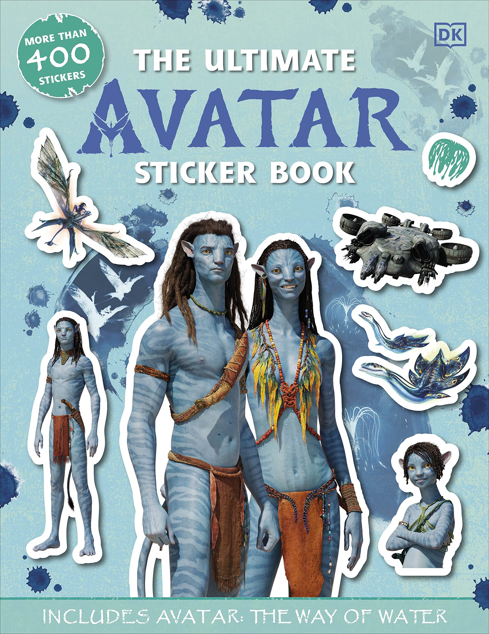 The Ultimate Avatar Sticker Book: Includes Avatar The Way Of Water (Ultimate Sticker Book),Used