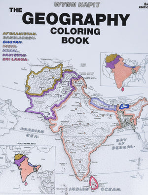 Geography Coloring Book-new