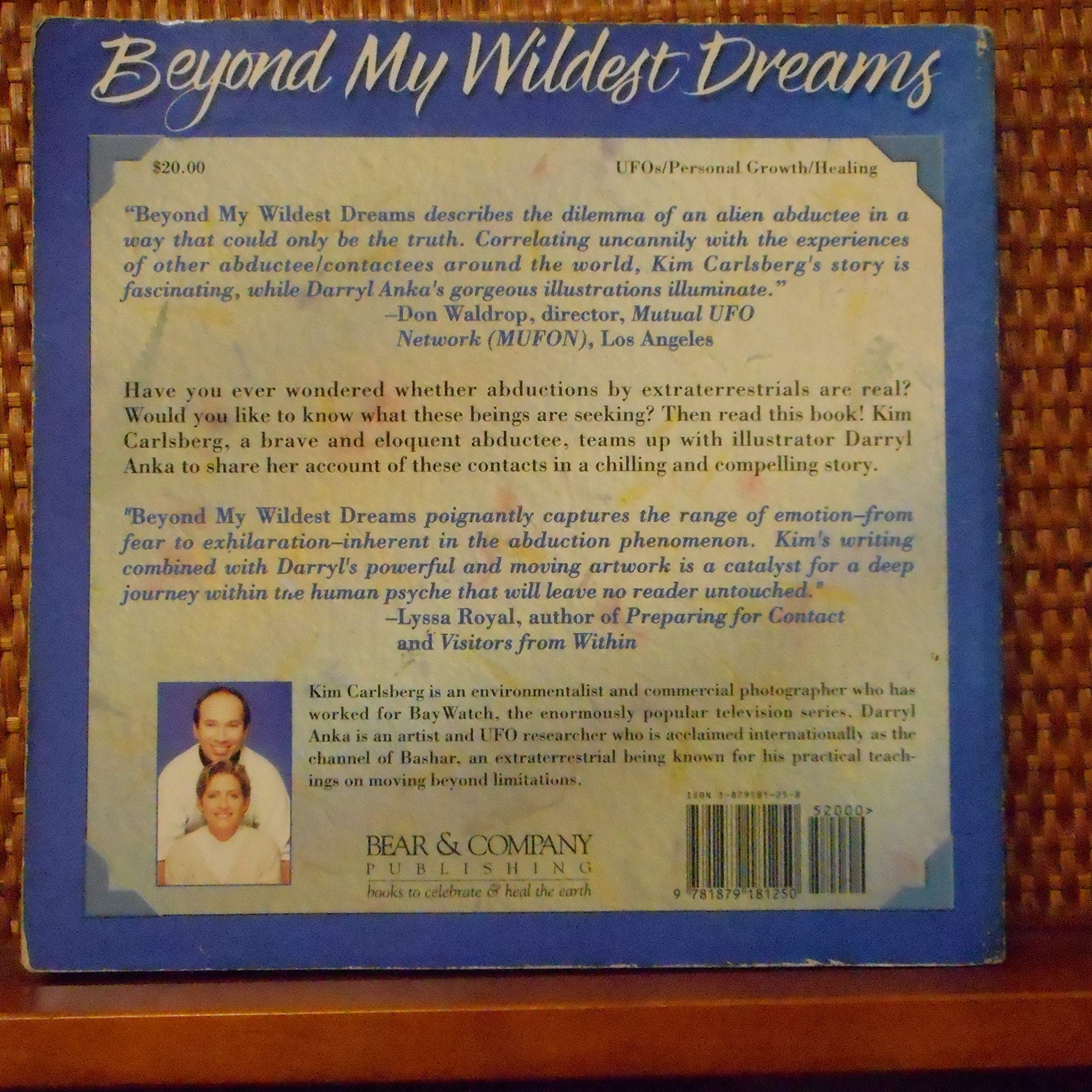Beyond My Wildest Dreams: Diary of a UFO Abductee,Used