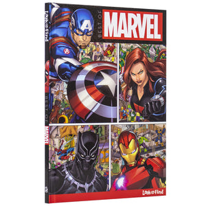 Best of Marvel Look and Find  SpiderMan, Avengers, Guardians of the Galaxy, Black Panther and More!  Characters from Avengers,Used