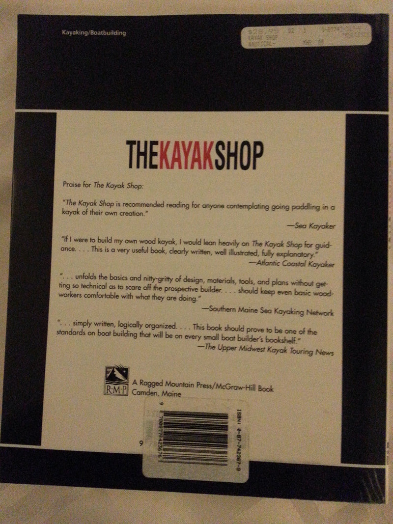 The Kayak Shop: Three Elegant Wooden Kayaks Anyone Can Build,Used