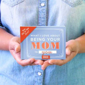 Knock Knock What I Love about Being Your Mom (for Daughter/Son) Fill in the Love Book FillintheBlank Gift Journal,Used
