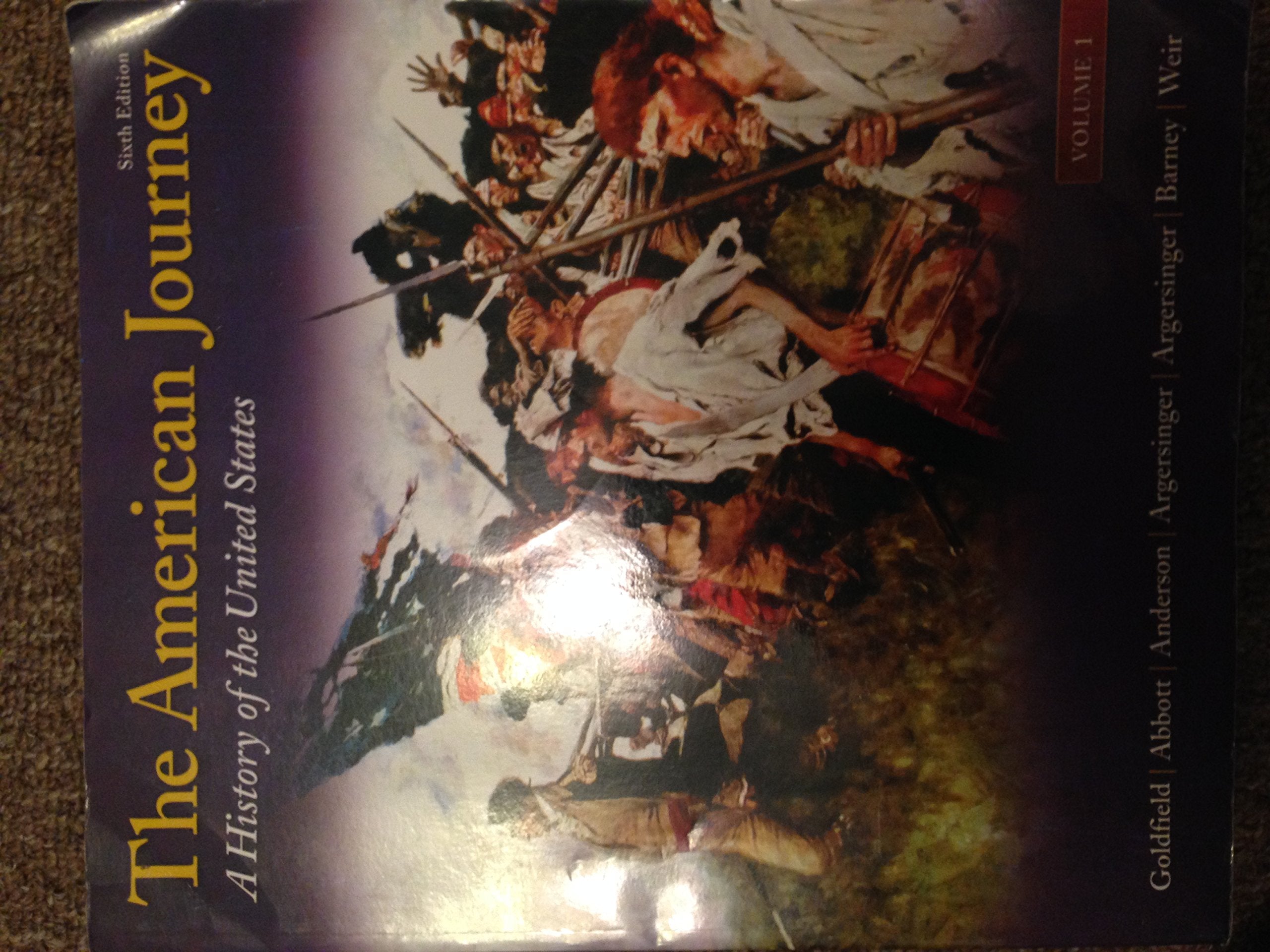 The American Journey: A History of the United States, Brief,Used