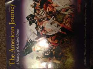 The American Journey: A History of the United States, Brief,Used