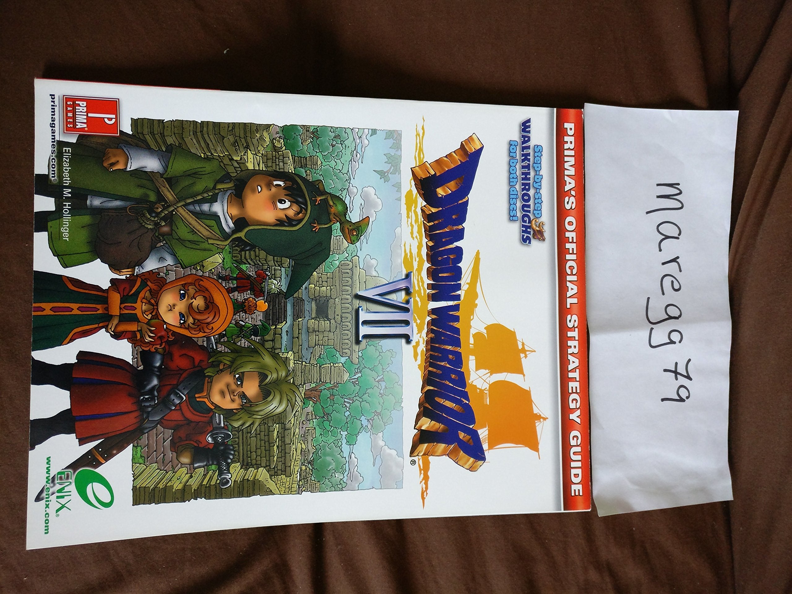 Dragon Warrior VII (Prima's Official Strategy Guide),New
