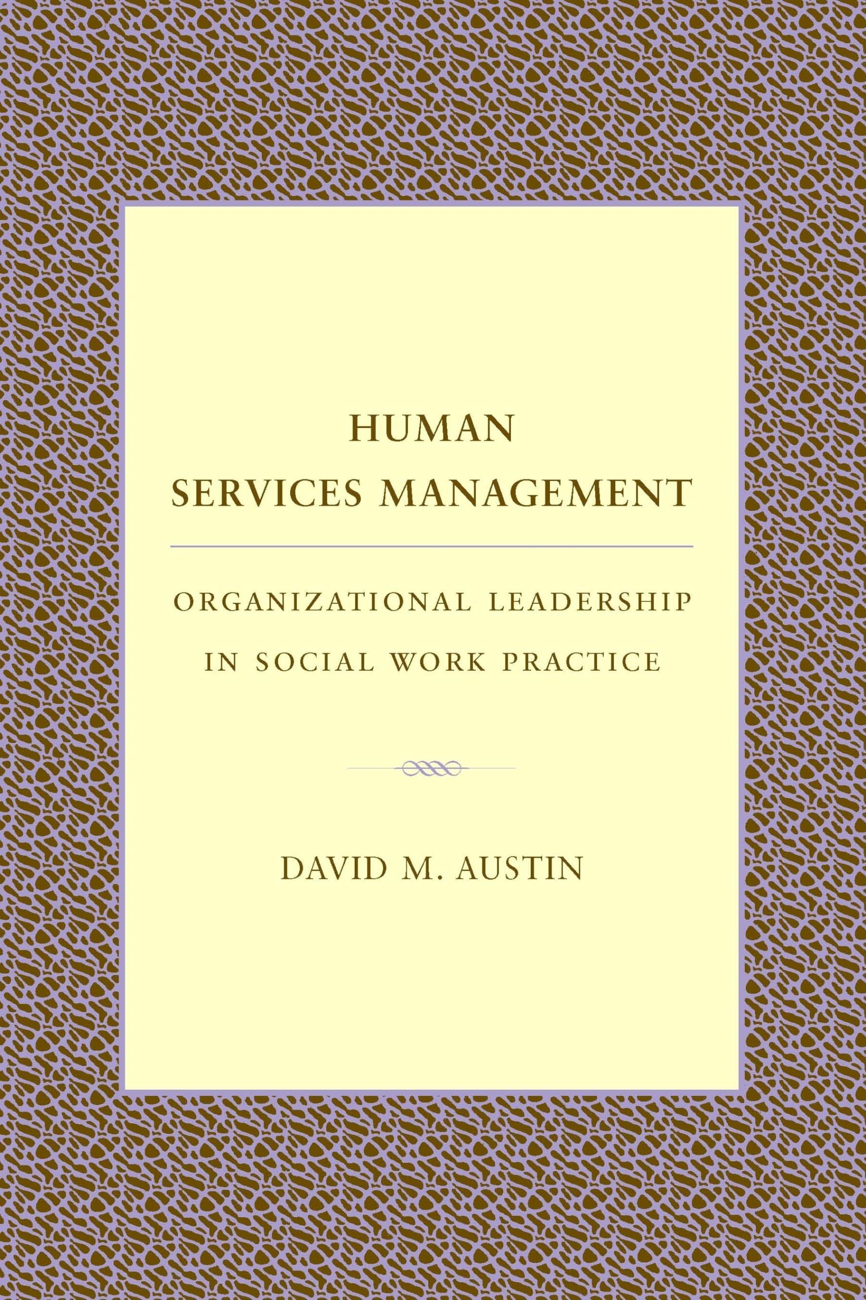 Human Services Management,Used