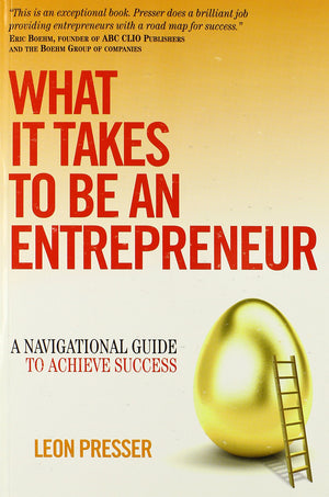 WHAT IT TAKES TO BE AN ENTREPRENEUR,Used