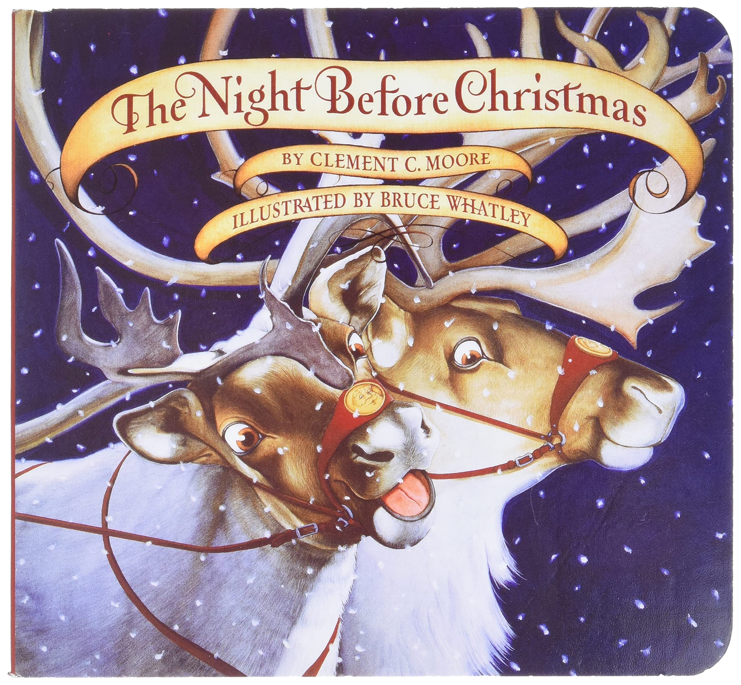 The Night Before Christmas Board Book: A Christmas Holiday Book for Kids,Used
