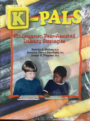 Kpals: Kingergarten Peerassisted Literacy Strategies,Used