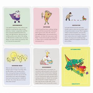 Affirmators! Creativity Deck: 50 Affirmation Cards To Help You Help Yourself  Without The Selfhelpyness!