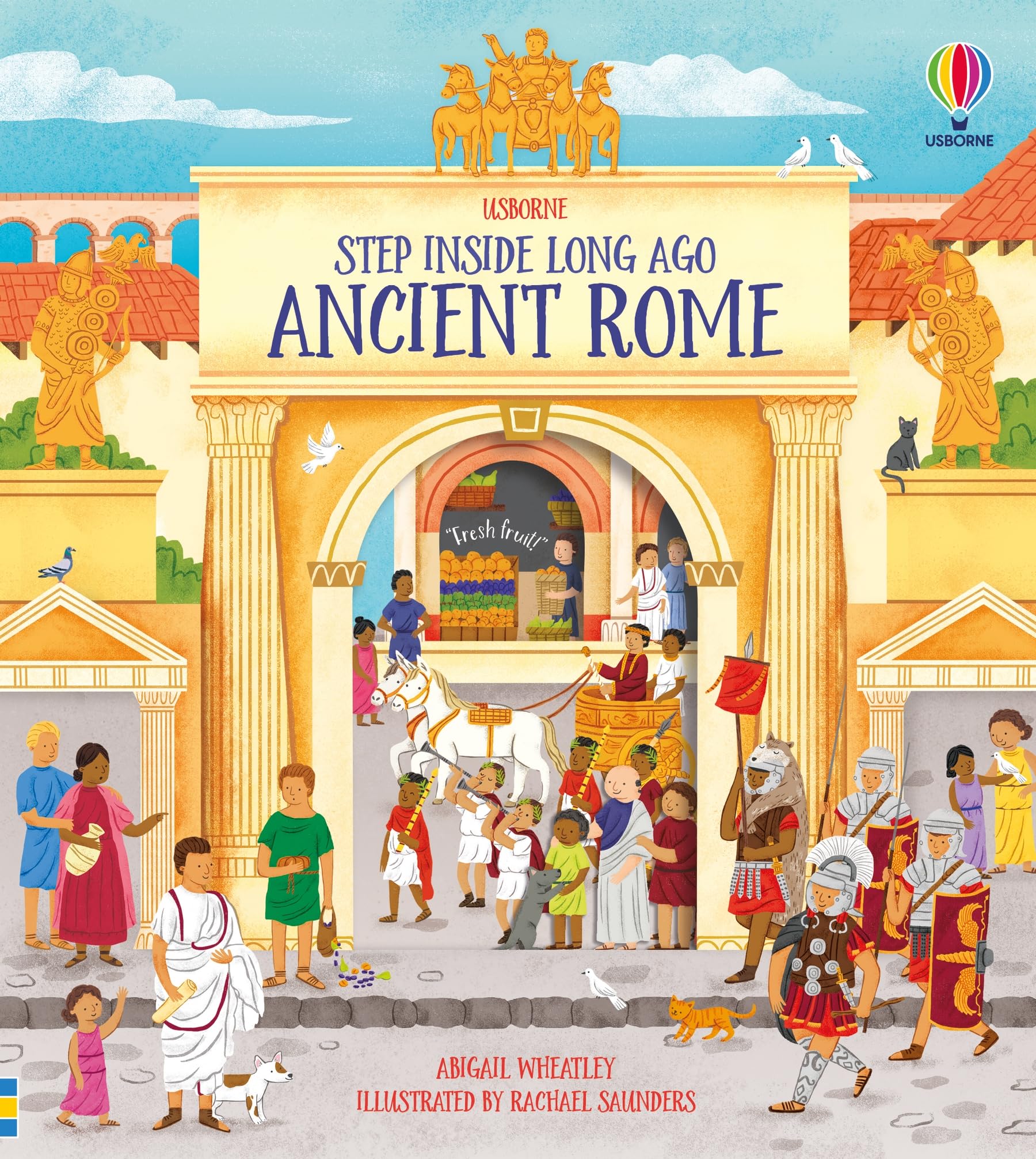 Step Inside Long Ago Ancient Rome,Used