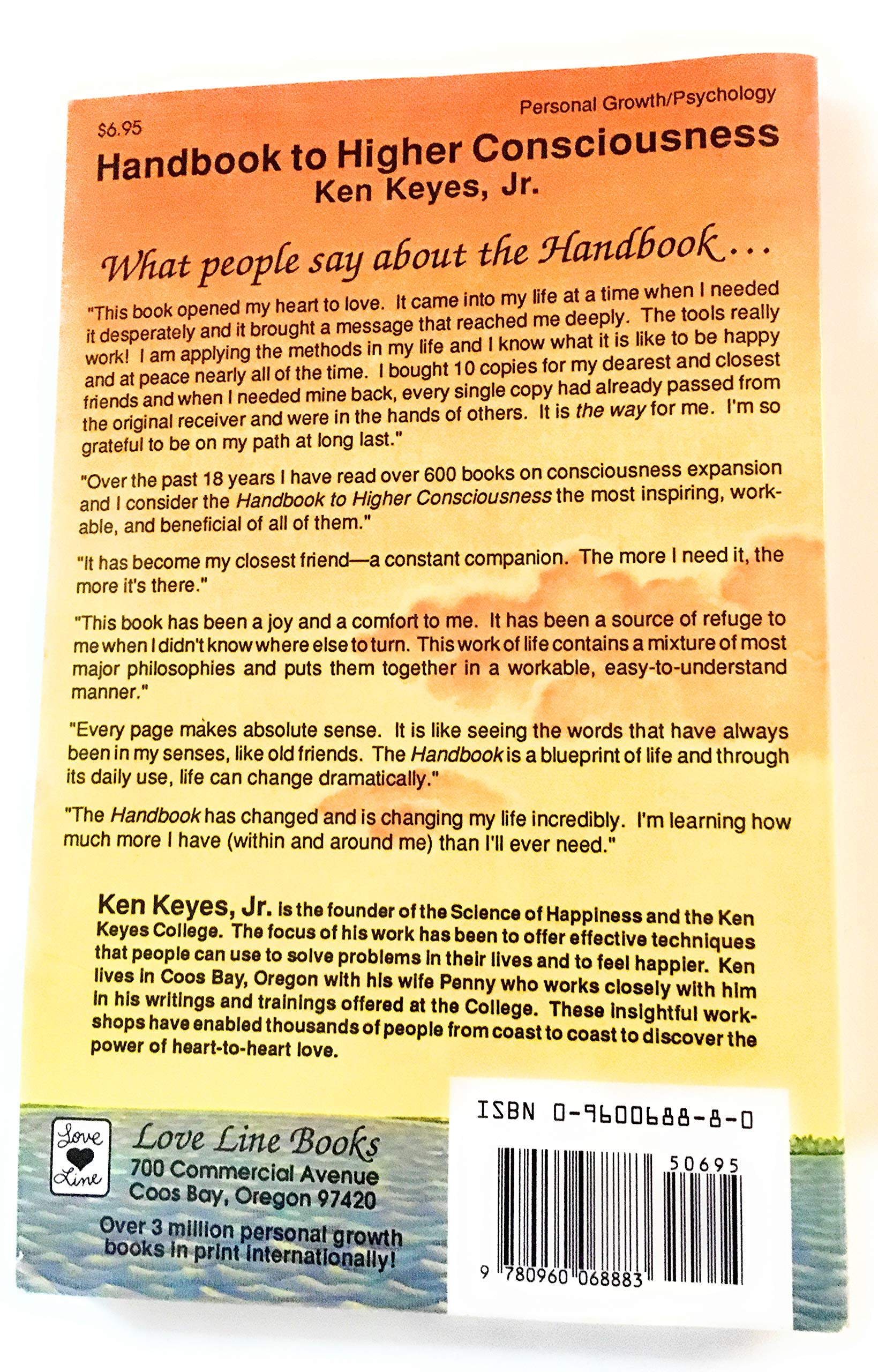 Handbook to Higher Consciousness,Used