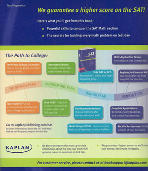 Kaplan SAT Math Workbook,Used