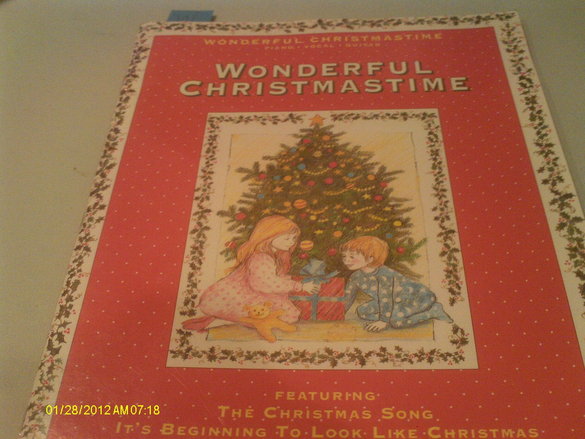 Wonderful Christmastime Piano, Vocal and Guitar Chords,Used