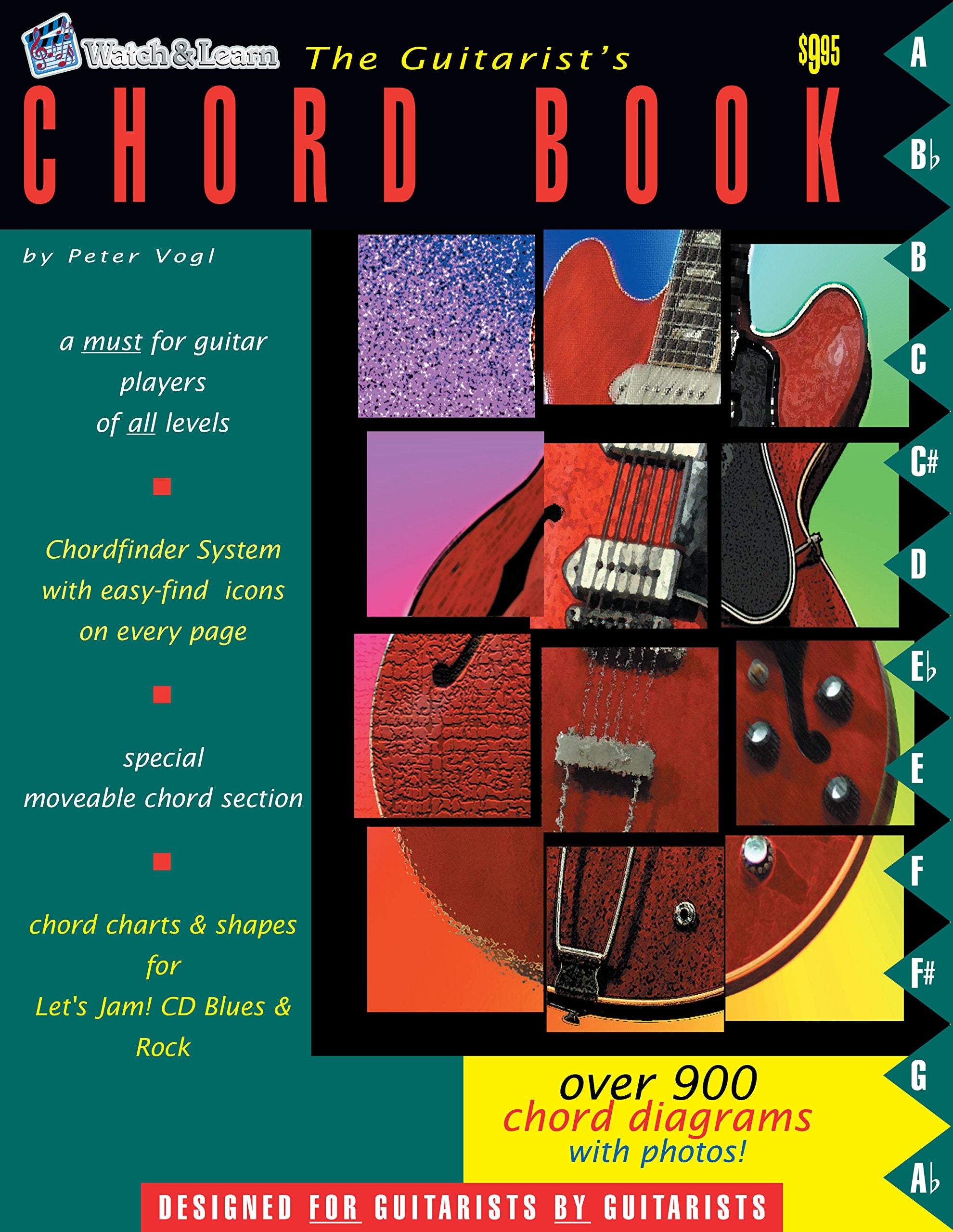 The Guitarist's Chord Book  Over 900 Guitar Chords,Used