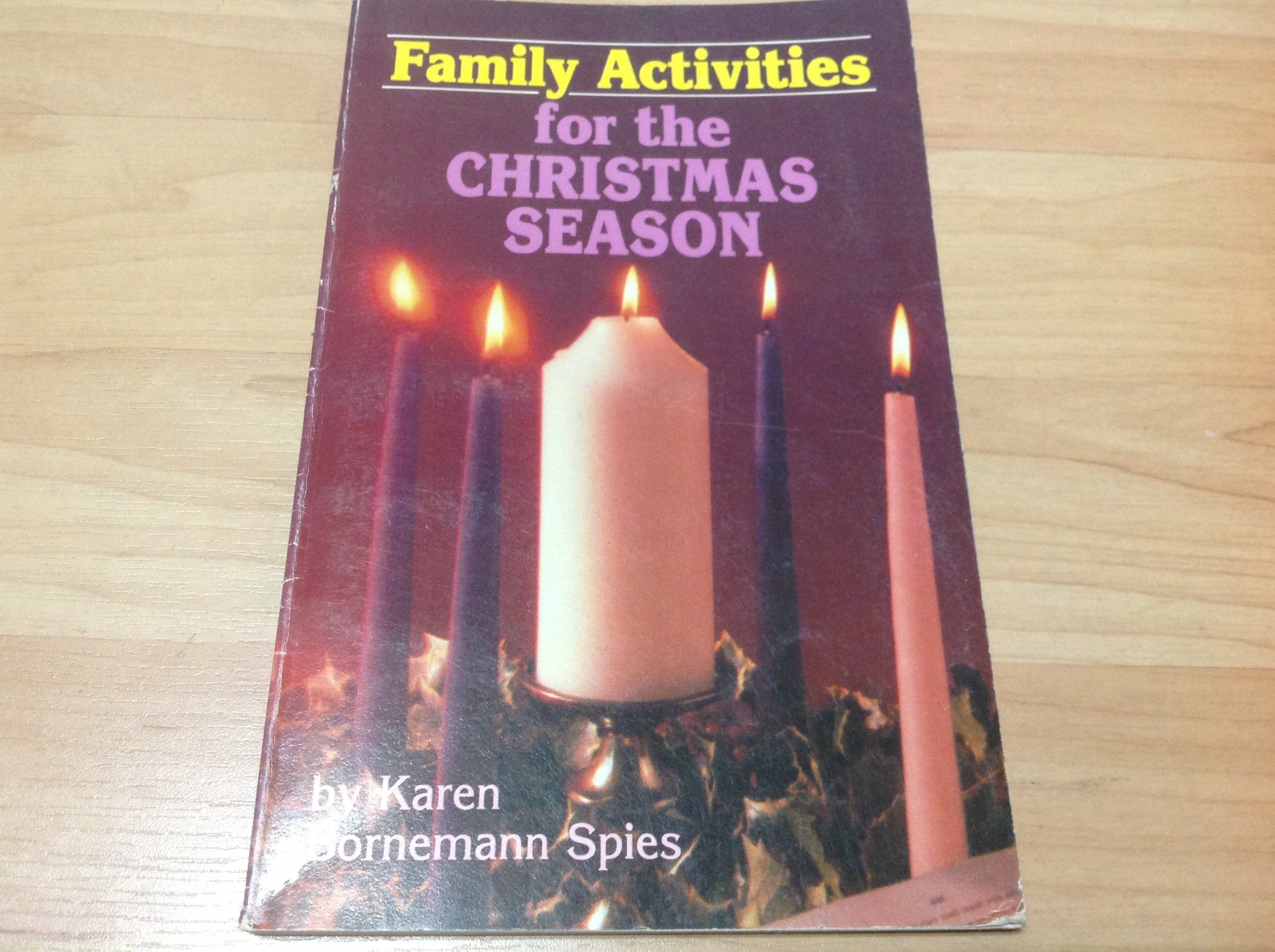 Family Activities for the Christmas Season,Used
