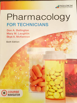 EMC Paradigm Pharmacology for Technicians Textbook - Pharmacy Technician Edition