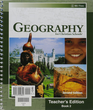 Geography for Christian Schools  Teacher's Edition (Books 1 and 2),Used